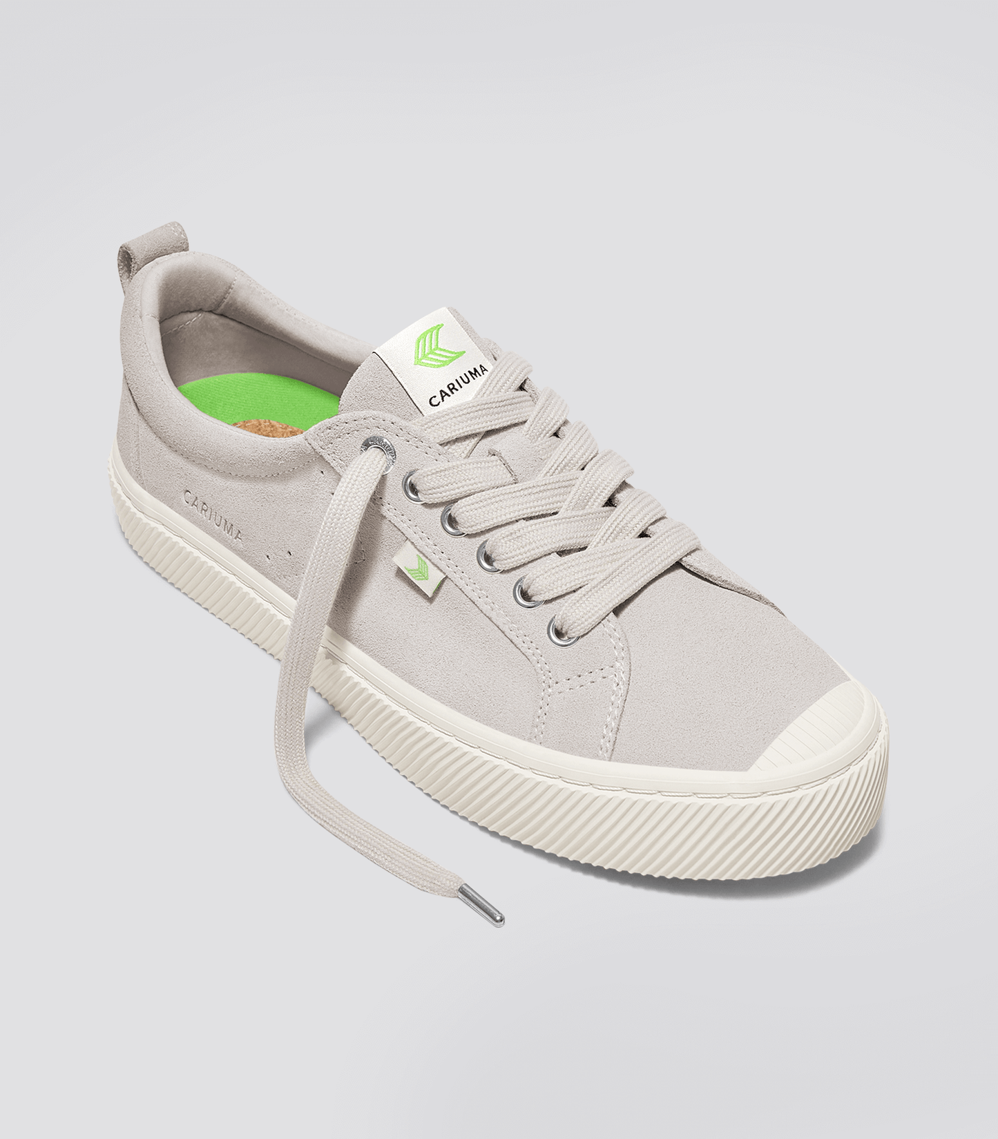 OCA Low Vintage White Suede Sneaker