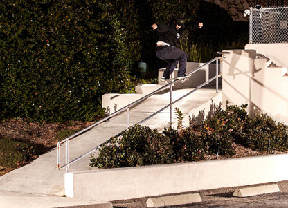 T20 PRO Black Suede and Mesh Ivory Logo Sneaker