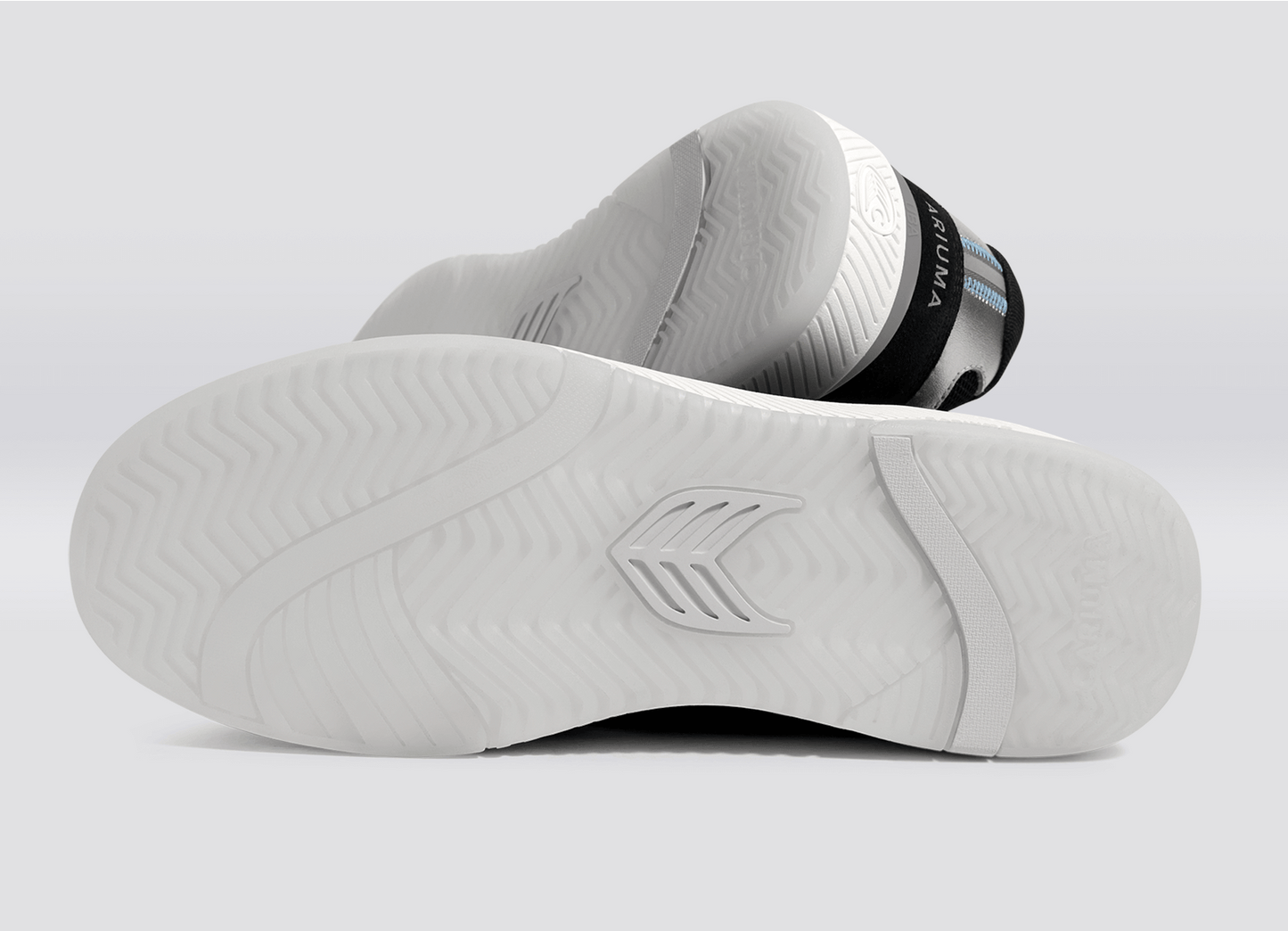UBA PRO Black Suede and Mesh Silver Accents Sneaker